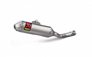 Akrapovic Slip-on Line Titanium Einddemper zonder E-keur Kawasaki KX250F 2017 2021